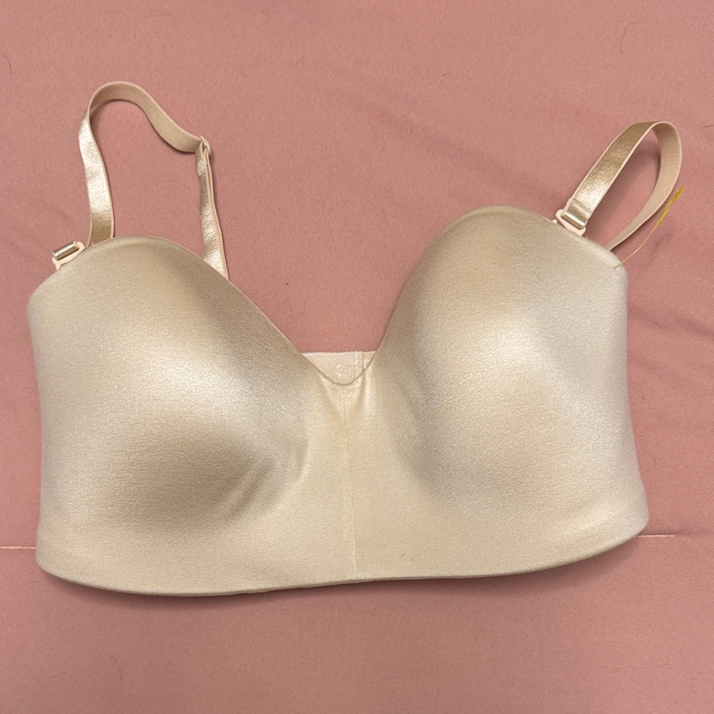 Wacoal Brand Elegant Cream Women's Bra Strapless size 34D